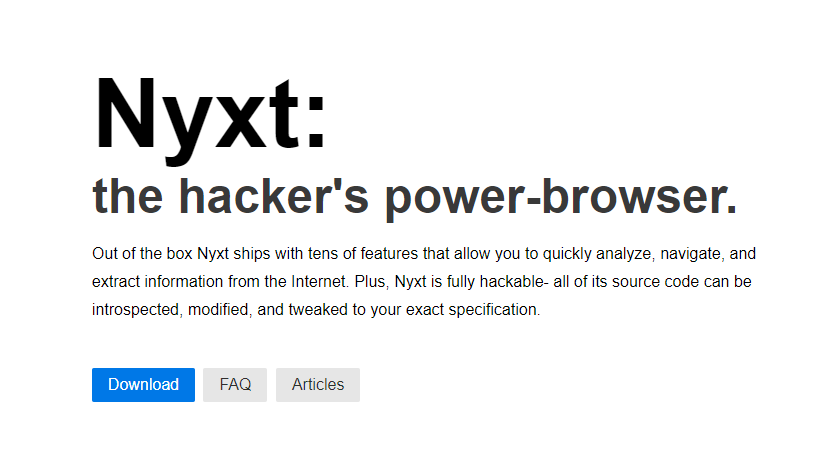 Nyxt screenshot